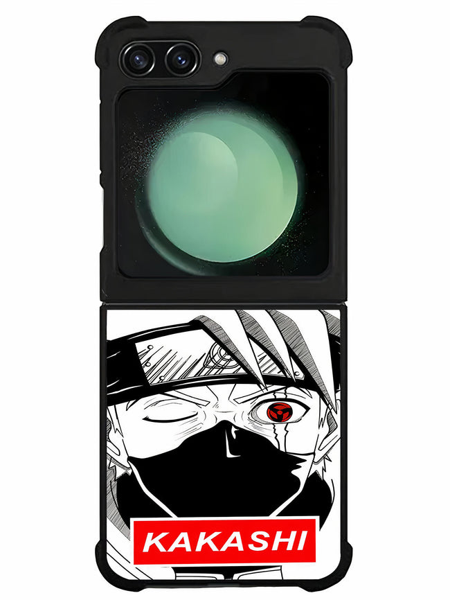 kakashi hatake face naruto shippuden Samsung Galaxy Z Flip 5 | Samsung Galaxy Z Flip 6 Case