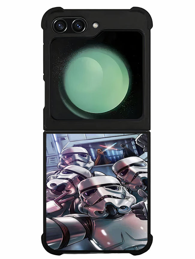 star wars troopers selfie Samsung Galaxy Z Flip 5 | Samsung Galaxy Z Flip 6 Case