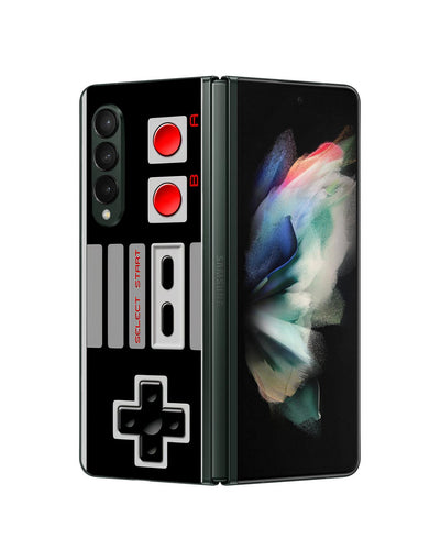 classic retro nintendo game controller Samsung Galaxy Z Fold 4 5G Case