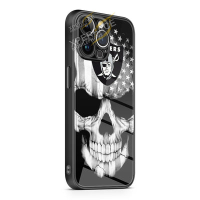 LAS VEGAS RAIDERS SKULL LOGO iPhone 16 | iPhone 16 Plus | iPhone 16 Pro | iPhone 16 Pro Max Case