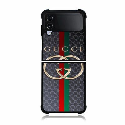 gucci guilty gold logo Samsung Galaxy Z Flip 4 5G Case