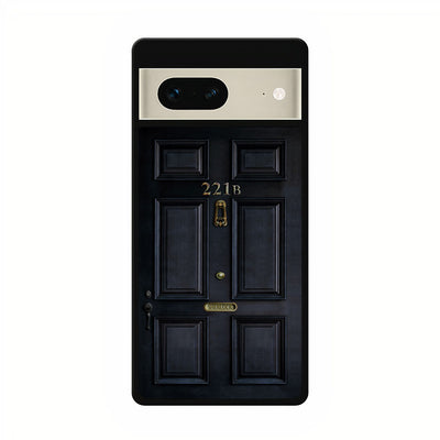 221B SHERLOCK BLACK DOOR google pixel 7 | pixel 8 | pixel 9 case cover