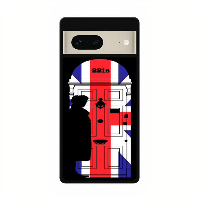 221B SHERLOCK HOLMES ART google pixel 7 pro | pixel 8 pro | pixel 9 pro case cover