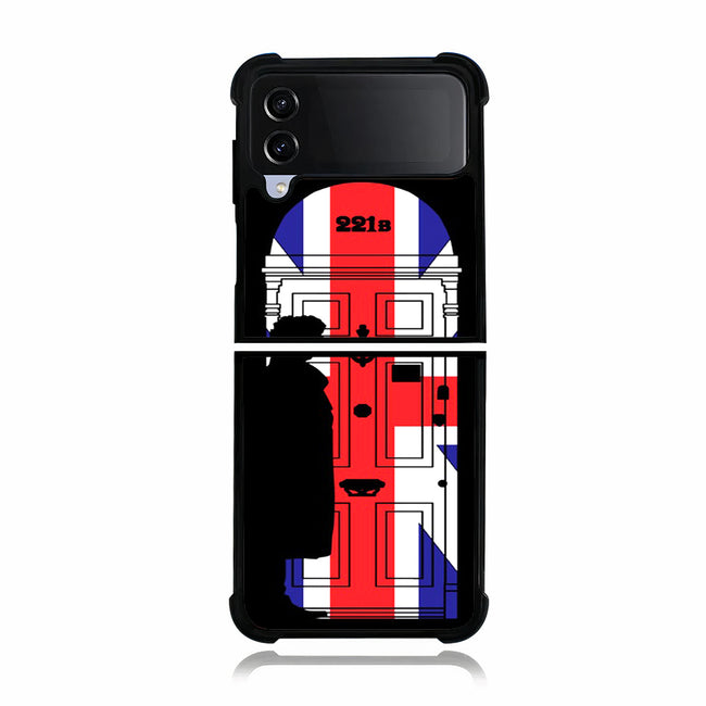 221B SHERLOCK HOLMES ART Samsung Galaxy Z Flip 4 5G Case