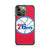 76Ers logo on red iPhone 13 Pro case