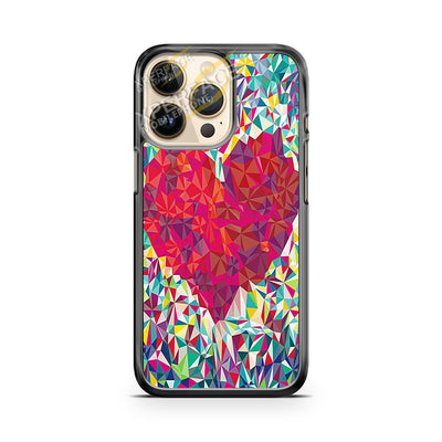 abstract love heat iPhone 14 Pro Case Cover