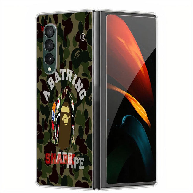 a bathing shark ape Samsung Galaxy Z Fold 4 | Fold 5 | Fold 6 5G Case - XPERFACE