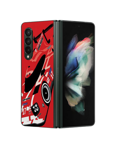 919 Le Mans 24hr Romain Dumas Samsung Galaxy Z Fold 4 | Fold 5 | Fold 6 5G Case