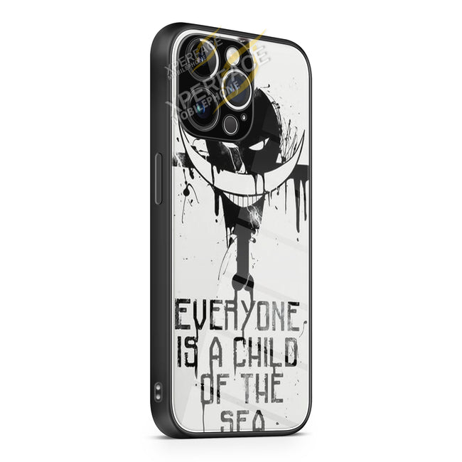 A Child of the Sea Black iPhone 15 | iPhone 15 Plus | iPhone 15 Pro | iPhone 15 Pro Max Glass Case cover