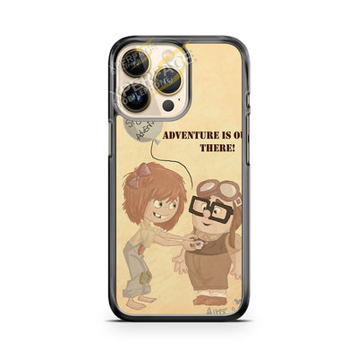 adventure is out there with charlie and ellie iPhone 14 Pro Case Cover