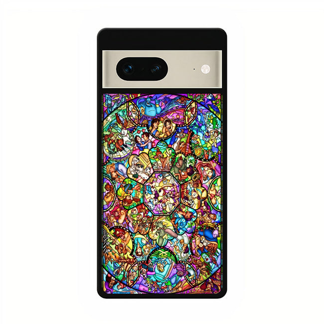 all disney character google pixel 7 case cover