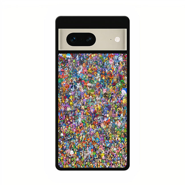 all pokemon characters 1 google pixel 7 case cover