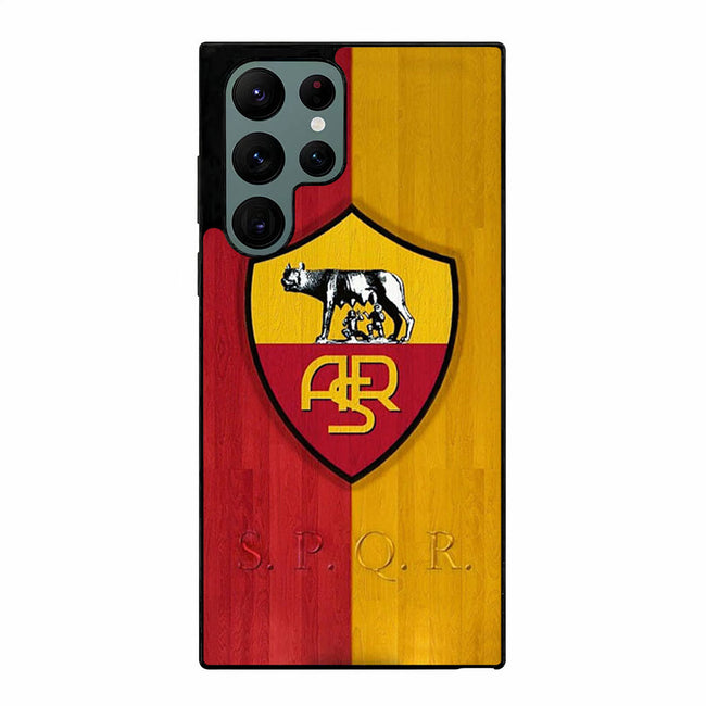 as roma sport wood logo soccer Samsung Galaxy S23 Ultra | Samsung Galaxy S24 Ultra case cover