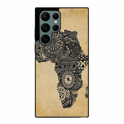 Africa parchment Samsung Galaxy S23 Ultra | Samsung Galaxy S24 Ultra case cover