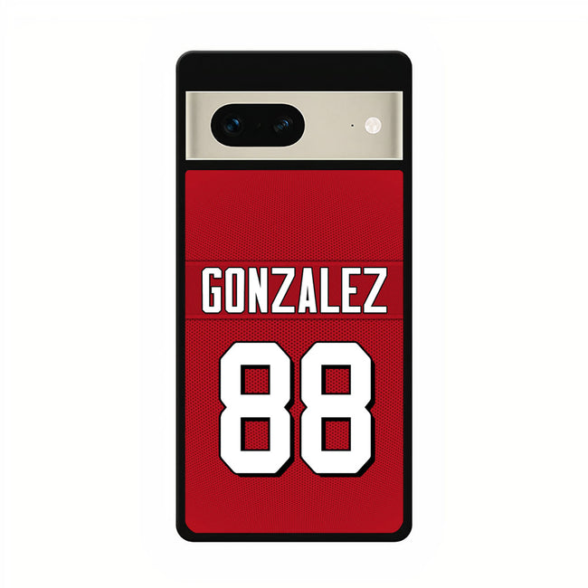 atlanta falcons gonzalez google pixel 7 case cover