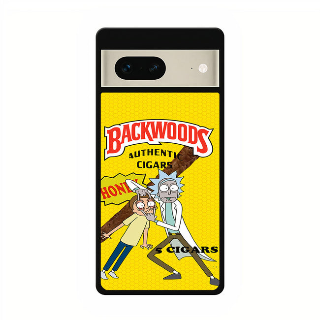 backwoods rick and morty 2 google pixel 7 case cover