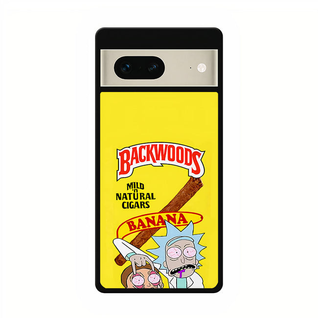 backwoods rick and morty google pixel 7 case cover