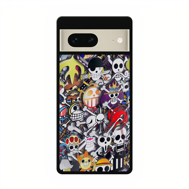 badges sunny go onepiece google pixel 7 case cover