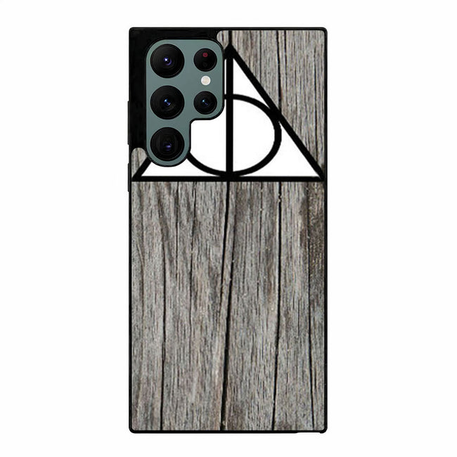 black wood deathly hallow Samsung Galaxy S23 Ultra | Samsung Galaxy S24 Ultra case cover