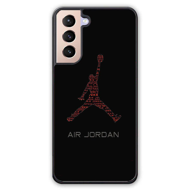 air jordan black red Samsung galaxy S21 case - XPERFACE