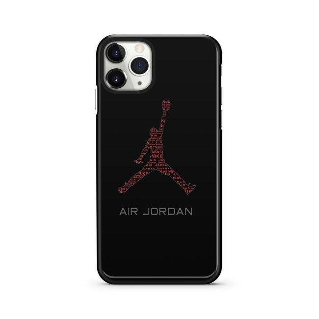 Air Jordan Black Red iPhone 11 Pro Max 2D Case - XPERFACE