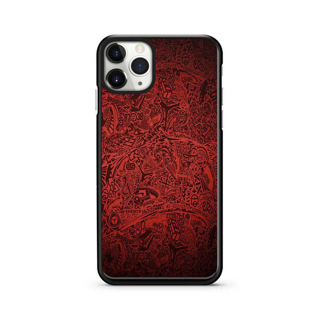 Air Jordan Red iPhone 11 Pro Max 2D Case - XPERFACE