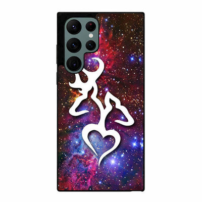 browning deer love galaxy nebula Samsung Galaxy S23 Ultra | Samsung Galaxy S24 Ultra case cover