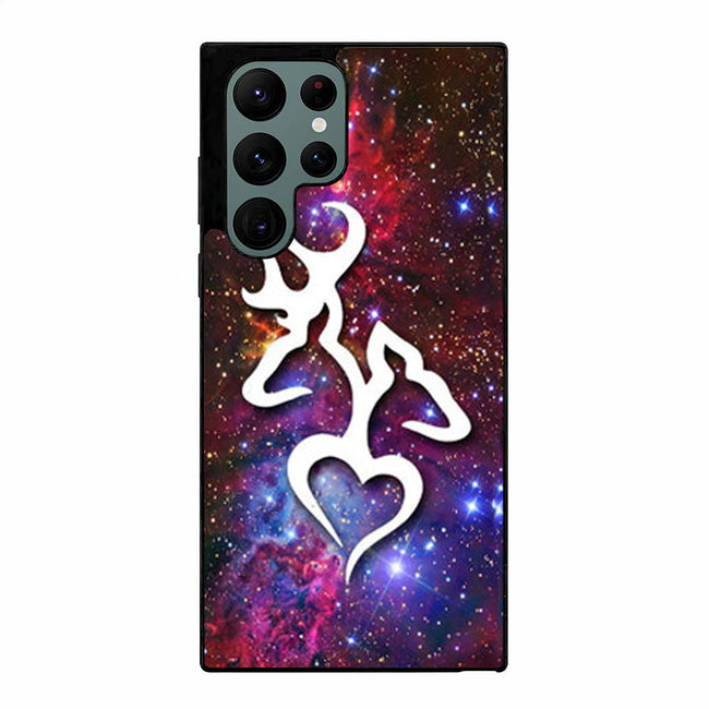 browning deer love galaxy nebula Samsung Galaxy S23 Ultra | Samsung Galaxy S24 Ultra case cover