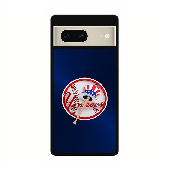 blue yankees google pixel 7 case cover