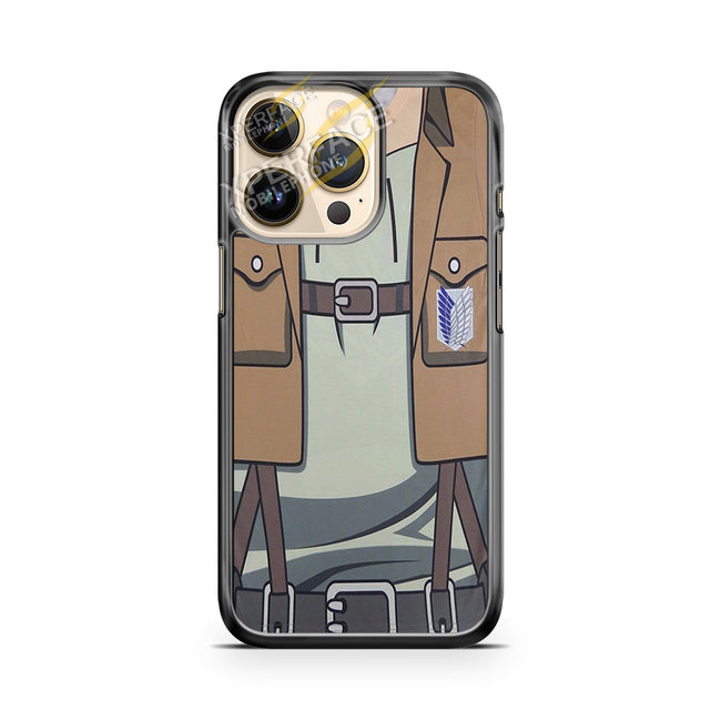 attack on titan uniform iPhone 14 Pro Case Cover