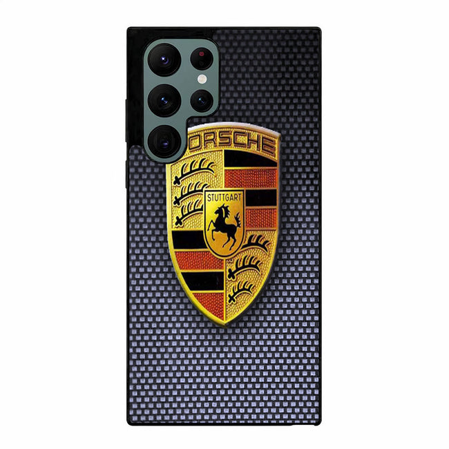 carbon porsche logo Samsung Galaxy S23 Ultra | Samsung Galaxy S24 Ultra case cover