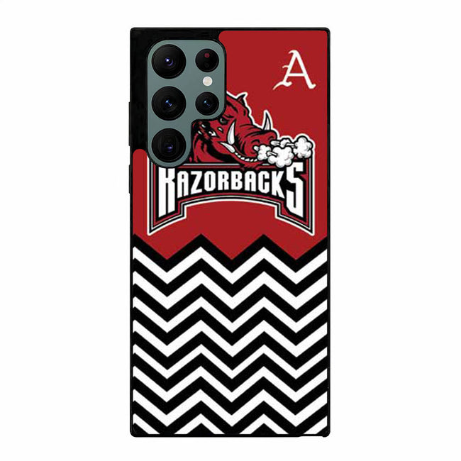 Arkansas Razorbacks chevron Samsung Galaxy S23 Ultra | Samsung Galaxy S24 Ultra case cover