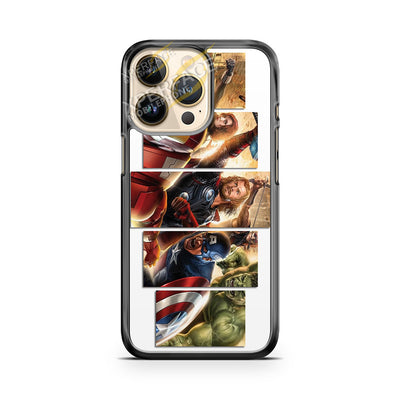 avengers group painting iPhone 14 Pro Case Cover