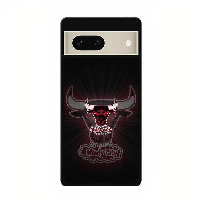 bulls windy city google pixel 7 case cover