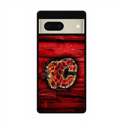 calgary flames google pixel 7 case cover