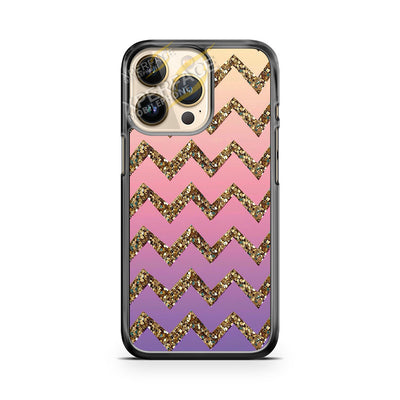 aztec pattern glittery iPhone 14 Pro Case Cover