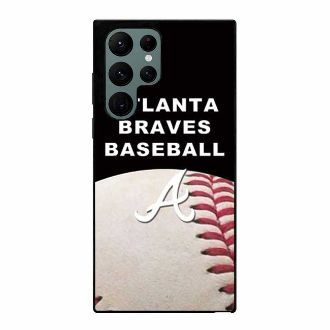 Atlanta Braves on ball Samsung Galaxy S23 Ultra | Samsung Galaxy S24 Ultra case cover