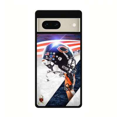 chicago bears 4 google pixel 7 case cover