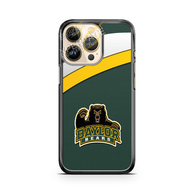 baylor bears head on green iPhone 14 Pro Case Cover