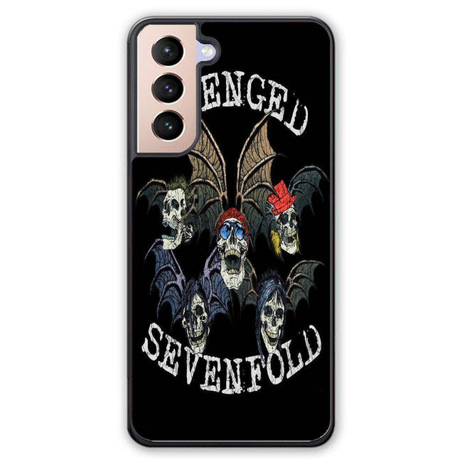 avenged sevenfold skull band Samsung galaxy S21 case - XPERFACE