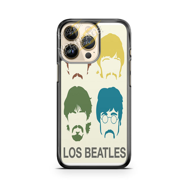 beatles color silhouettes iPhone 14 Pro Case Cover