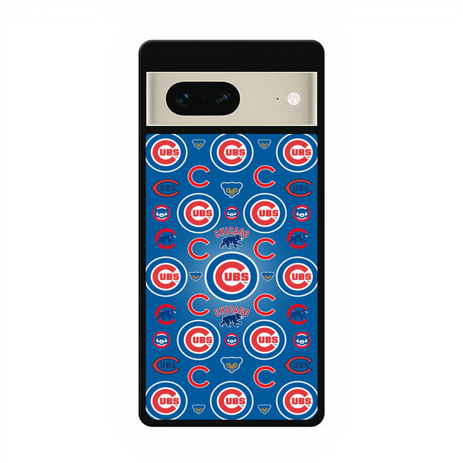 chicago cube blue college google pixel 7 case cover