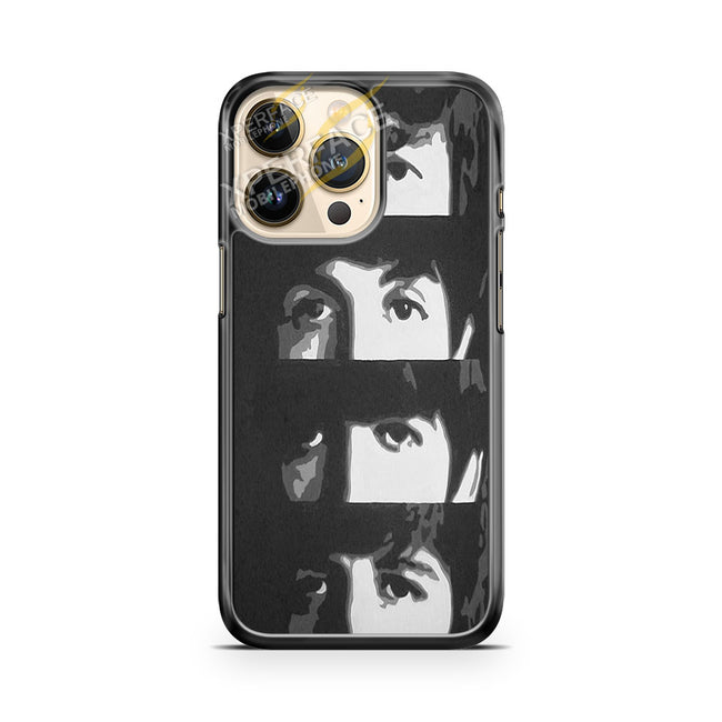 beatles eyes black iPhone 14 Pro Case Cover