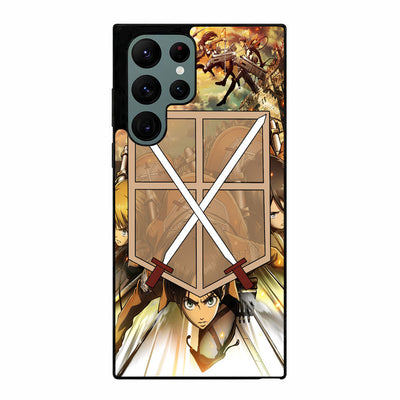 Attack On Titan Trainees Squad 1 Samsung Galaxy S23 Ultra | Samsung Galaxy S24 Ultra case cover