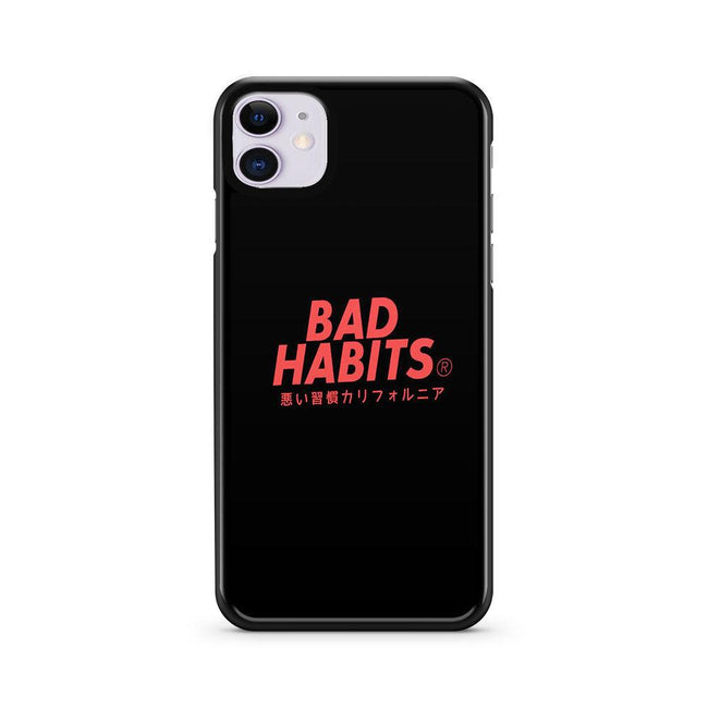 Bad Habits iPhone 11 2D Case - XPERFACE