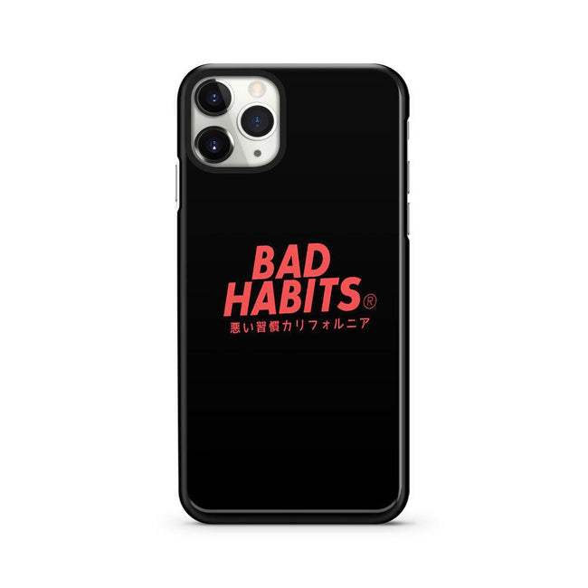 Bad Habits iPhone 11 Pro Max 2D Case - XPERFACE