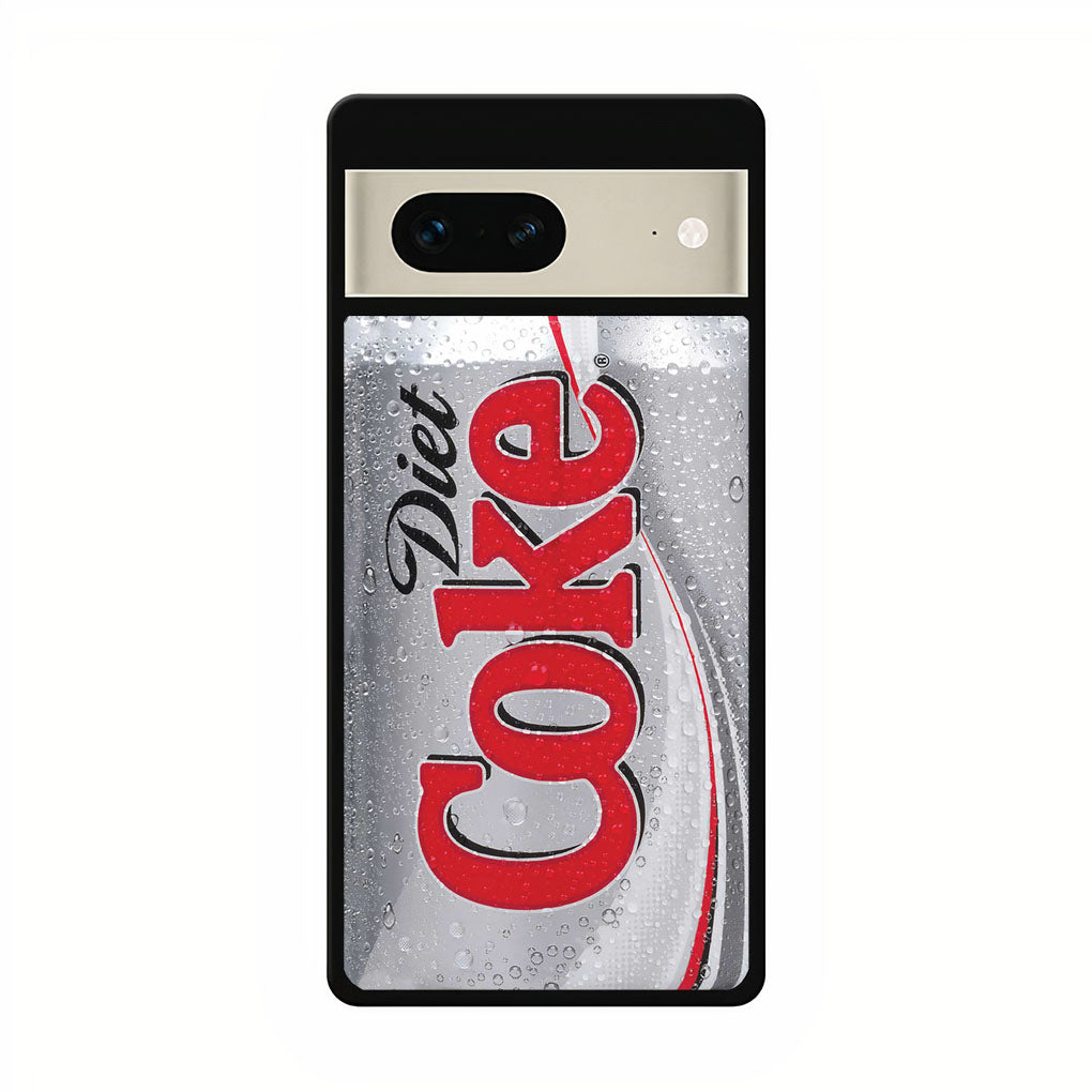 diet coke silver Google pixel 7 Case