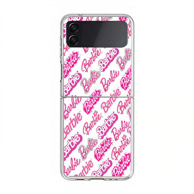 barbie background Samsung Galaxy Z Flip 4 5G Case - XPERFACE