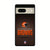 cleveland browns nfl logo 3 google pixel 7 case cover