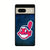 cleveland indians logo blue google pixel 7 case cover